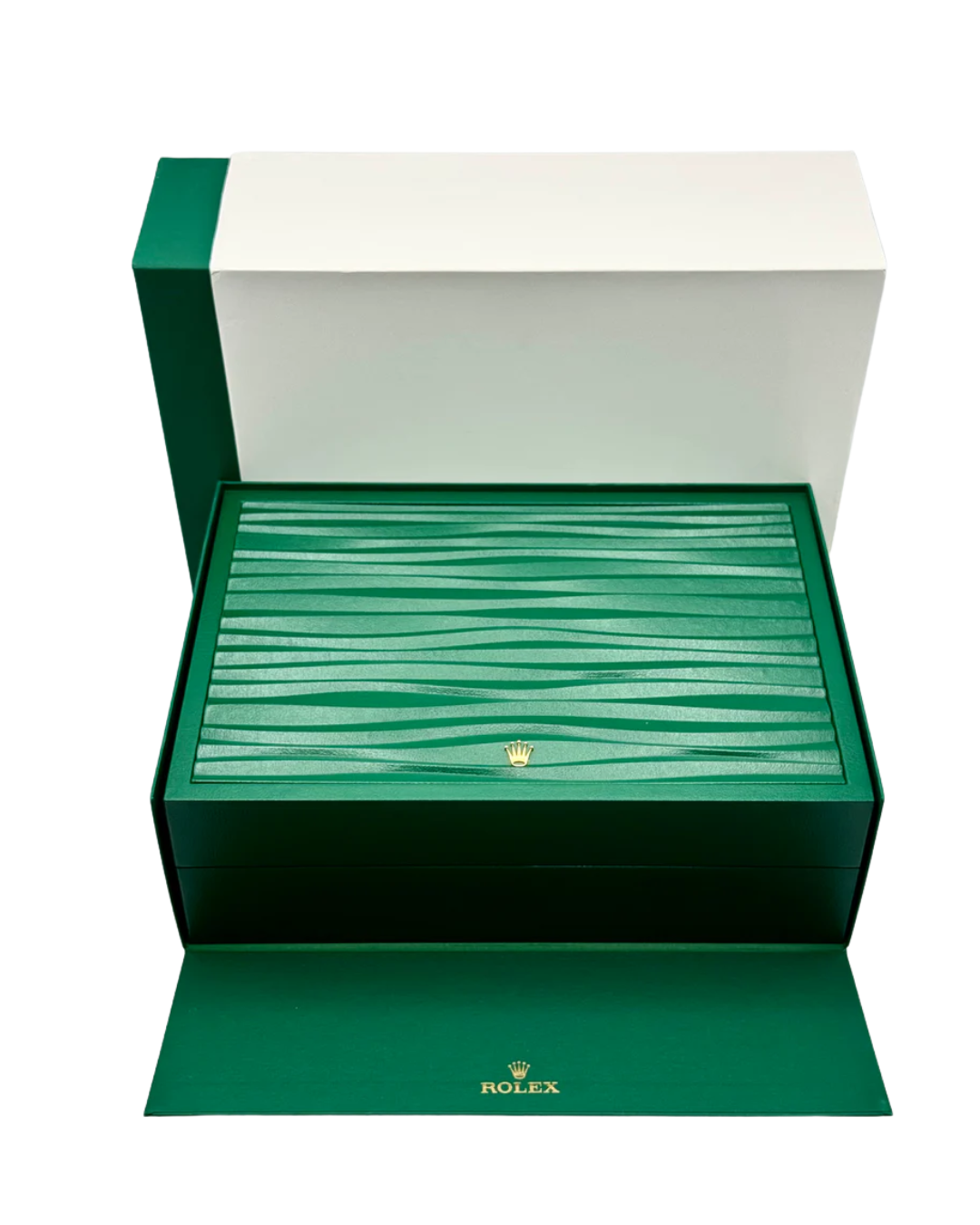 Box und Papiere Groß Neu